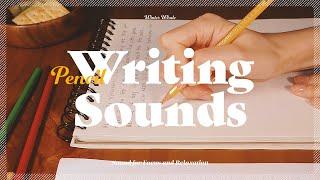 Pencil Writing Sounds for Study, Focus