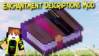 Enchantment Descriptions Mod | Descripción De Los Encantamientos Minecraft 1.16.3 – 1.9.4 |Español