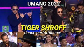 Umang 2022 Tiger Shroff dance performance