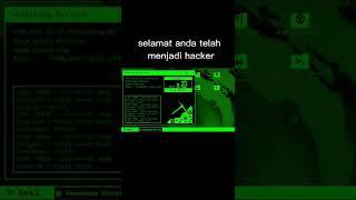 Cara menjadi hacker dengan mudah dan simpel #shorts #hacker