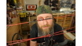 HOW TO TIE A D-LOOP WITH MFJJ! archery