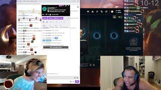 xQc Reacts to Tyler1 Viewer Getting 14 ADS...