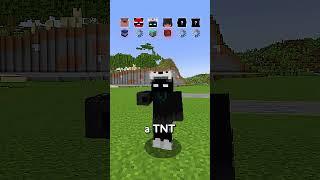 MYSTERY TNT IN MINECRAFT! ️ #shorts