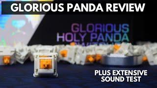 Glorious Panda Switch Review and Unboxing + Extensive Sound Test on 5 Keyboards