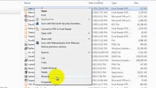 How to rename files or folders in any version of Microsoft Windows