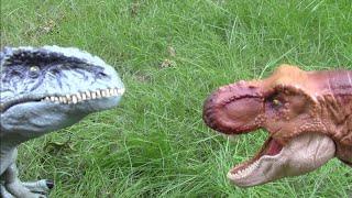 Tyrannosaurus vs. Giganotosaurus vs. Therizinosaurus