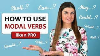 Modal Verbs in English: How to Use Modal Verbs Correctly. Grammar Lesson.