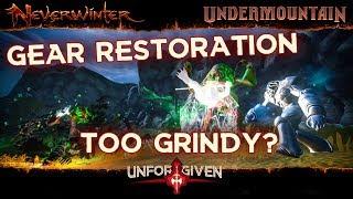 Neverwinter Mod 16 - Runic Encounters Gear Restoration Hard Grind Barbarian (1080p)