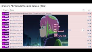 Nyaa Preview Chrome Extension Demo