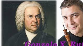 Play the Violin sheet music with Gonzalo X. Ruiz/ Bach: Oboe Concerto in D Minor, BWV 1059R