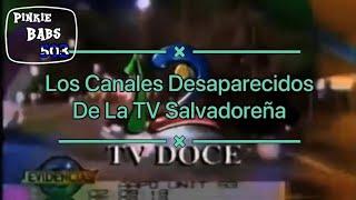 Los Canales Desaparecidos de la TV Salvadoreña Remake (René Blight)