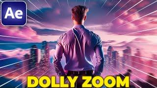 Dolly Zoom Effect Tutorial in After Effects | Vertigo Effect