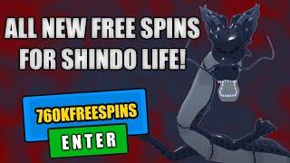 [760K CODE] ALL NEW 4 *FREE SPINS* SECRET CODES in SHINDO LIFE (Shindo Life Codes) Shindo life