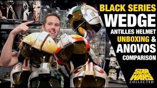 Black Series Wedge Helmet Unboxing and Anovos Comparison