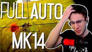 FULL AUTO 15x MK14 & MELEE THROWS | PUBG Gameplay