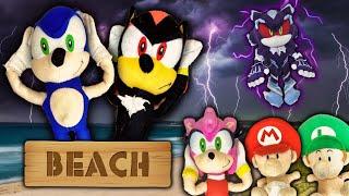 Sonic X Shadow Go To The Beach! - CES Movie