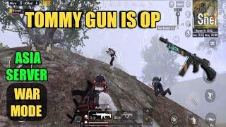 Let’s Try Tommy Gun | Asia Server | Solo Vs Squad | PUBG Mobile