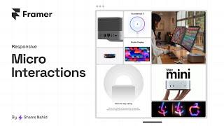 Micro-Interactions using Framer II Remix Attached