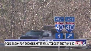 Toddler suffers life-threatening injuries after shooting on I-40 East in Winston-Salem, police say