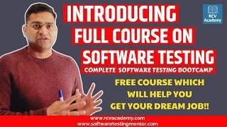 Software Testing Tutorial Introduction and Course Topics - Software Testing Bootcamp