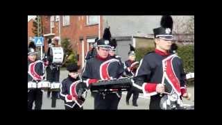 Showband eXplosion Zele Higher level street Tour 2013