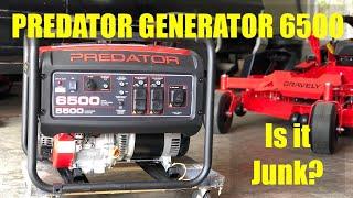 PREDATOR GENERATOR 6500 | Unboxing and First Impression of a Harbor Freight Predator Generator