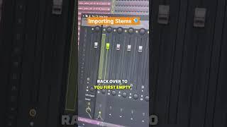 How to Import Stems in FL Studio #flstudio #flstudiotips #vocals