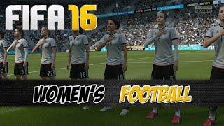 FIFA 16 Women's Football  - Germany vs USA [PS4]