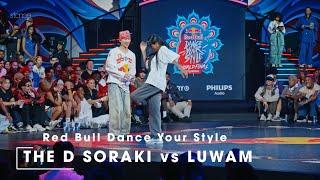 The D Soraki vs Luwam [Top 8] // stance x Red Bull Dance Your Style World Final 2024 Mumbai