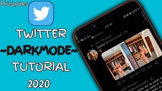 HOW TO ENABLE DARK MODE ON TWITTER 2020