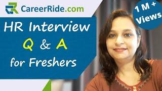 HR Interview Question and Answers for Freshers