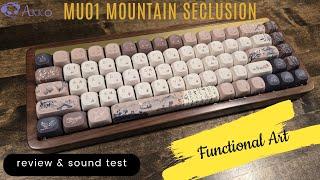 Akko MU01 - Mountain Seclusion - Functional Art | Review and Sound Test