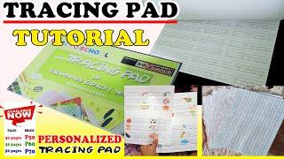 TRACING PAD MAKING ( TUTORIAL) DAGDAG PAGKAKAKITAAN NAMAN