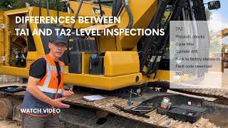 Caterpillar TA1-level and TA2-level inspection