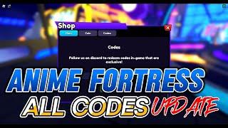 Anime Fortress New Codes & How to Redeem
