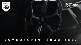 Lamborghini Show Reel (Car Model Animation)