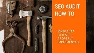 How to Check HTTPS in an SEO Website Audit