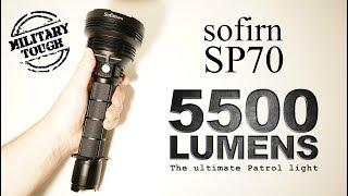 Sofirn SP70 - 5500 Lumen Flashlight review