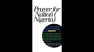 Prayer for Our Nation (Nigeria) || 2Chro 7:10-14 || Day 7 || Mid-Year Fasting and Prayer