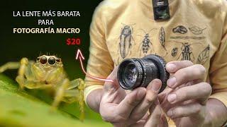 FOTOGRAFÍA MACRO | El lente MÁS BARATO del MUNDO  Actualización 2022