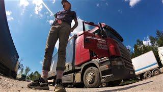 1000 miles by truck! Hitchhiking and Freight Train Hopping across Russia