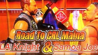 ￼The Unified Shattered Rebellion Champ LA Knight Gets Confronted By The 2024 RR Winner Samoa Joe….