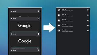 Change TAB View To LIST VIEW In Chrome | InfoHoop