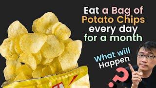 Study - Eat a Bag of Potato Chips every day - You'll be surprised with the results.