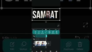 video inside Text tutorial I Clipping mask in video tutorial#vnvideoeditor #sorts #viral