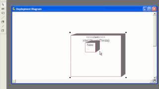 How to create Deployment diagram using Rational rose