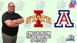 Iowa State vs Arizona 3/1/25 Free College Basketball Picks and Predictions | NCAAB Pick