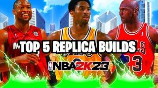 TOP 5 BEST MOST OVERPOWERED REPLICA BUILDS IN NBA 2K23 NEXT GEN