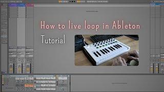 How to Live Loop in Ableton 11 | Looping Tutorial | Arturia MiniLab Keyboard