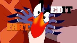 The Lion King: Giraffe & Zebra Fart On Zazu Edit